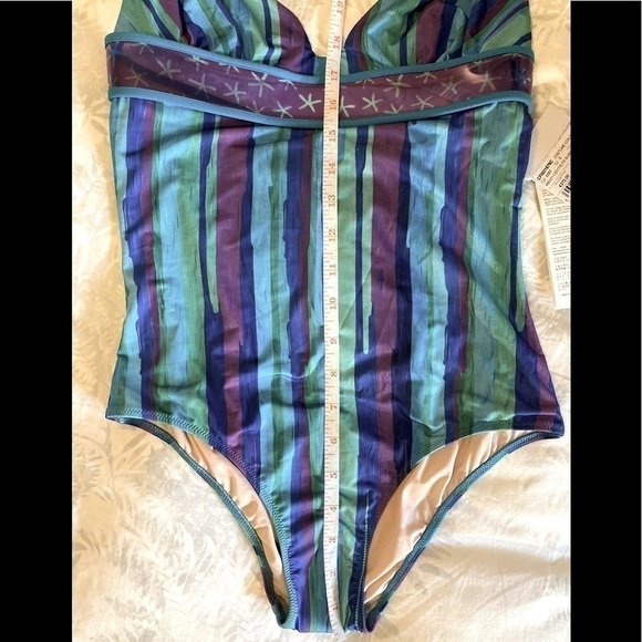 La PERLA SUMMER STRIPE ONE PIECE BATHING SUIT-34C - Picture 12 of 16